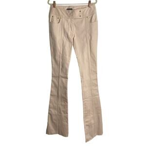 Tom Ford Luxury Trousers Pants Slim Flare Leg Low Rise Made in Italy IT40 / US6